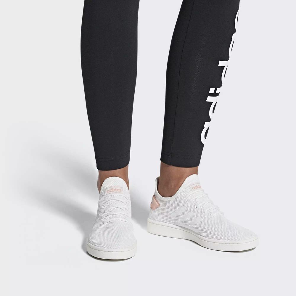 Adidas Court Adapt Tenis Blancos Para Mujer (MX-25196)